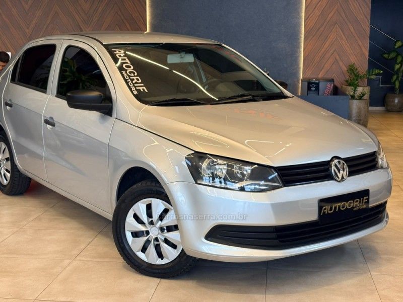 VOLKSWAGEN VOYAGE 1.6 MI TRENDLINE 8V 2016/2016 AUTOGRIF MOTORS CAMPO BOM / Carros no Vale VOLKSWAGEN VOYAGE 1.6 MI TRENDLINE 8V 2016/2016 AUTOGRIF MOTORS CAMPO BOM / Carros no Vale