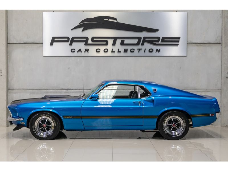 FORD MUSTANG 5.6 MACH 1 V8 1969/1969 PASTORE CAR COLLECTION BENTO GONÇALVES / Carros no Vale