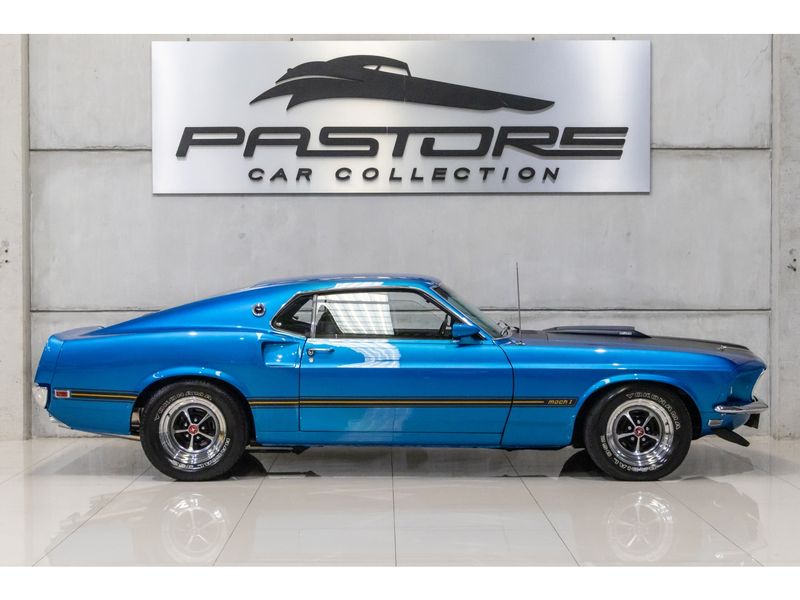 FORD MUSTANG 5.6 MACH 1 V8 1969/1969 PASTORE CAR COLLECTION BENTO GONÇALVES / Carros no Vale