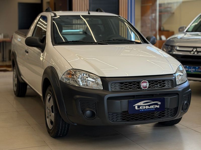 FIAT STRADA 1.4 MPI HARD WORKING CE 8V 2017/2018 LEHMEN VEÍCULOS VENÂNCIO AIRES / Carros no Vale