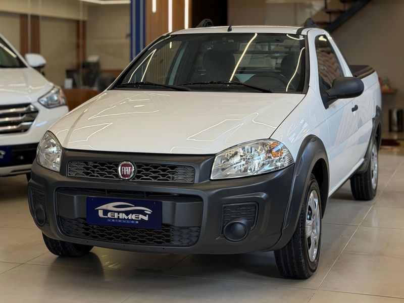 FIAT STRADA 1.4 MPI HARD WORKING CS 8V 2017/2018 LEHMEN VEÍCULOS VENÂNCIO AIRES / Carros no Vale