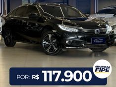HONDA CIVIC 1.5 16V TURBO TOURING CVT 2016/2017 LEHMEN VEÍCULOS VENÂNCIO AIRES / Carros no Vale