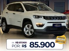 JEEP COMPASS 2.0 16V SPORT 2017/2018 LEHMEN VEÍCULOS VENÂNCIO AIRES / Carros no Vale