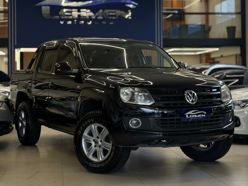 VOLKSWAGEN AMAROK 2.0 4X4 CD 16V TURBO INTERCOOLER 2013/2014 LEHMEN VEÍCULOS VENÂNCIO AIRES / Carros no Vale