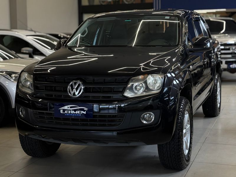 VOLKSWAGEN AMAROK 2.0 4X4 CD 16V TURBO INTERCOOLER 2013/2014 LEHMEN VEÍCULOS VENÂNCIO AIRES / Carros no Vale