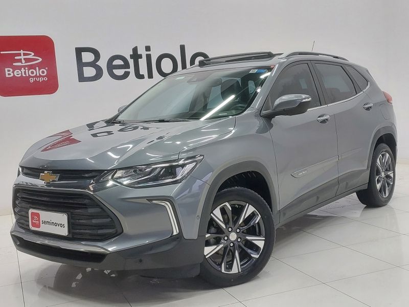 Chevrolet TRACKER 1.2 TURBO FLEX PREMIER AUTOMÁTICO 2021/2022 BETIOLO NOVOS E SEMINOVOS LAJEADO / Carros no Vale
