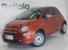Fiat 500 1.4 LOUNGE AIR 16V GASOLINA 2P AUTOMÁTICO 2011/2012 BETIOLO NOVOS E SEMINOVOS LAJEADO / Carros no Vale