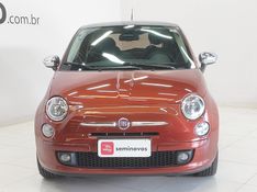 Fiat 500 1.4 LOUNGE AIR 16V GASOLINA 2P AUTOMÁTICO 2011/2012 BETIOLO NOVOS E SEMINOVOS LAJEADO / Carros no Vale