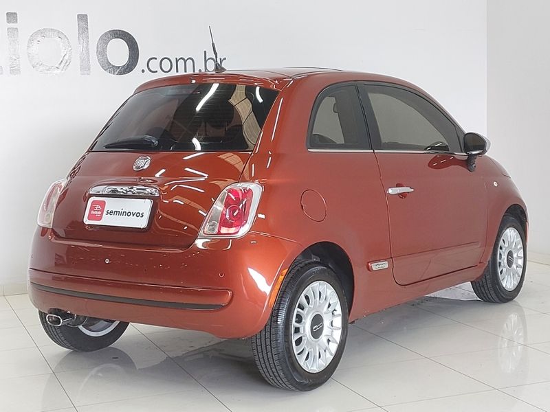 Fiat 500 1.4 LOUNGE AIR 16V GASOLINA 2P AUTOMÁTICO 2011/2012 BETIOLO NOVOS E SEMINOVOS LAJEADO / Carros no Vale Fiat 500 1.4 LOUNGE AIR 16V GASOLINA 2P AUTOMÁTICO 2011/2012 BETIOLO NOVOS E SEMINOVOS LAJEADO / Carros no Vale