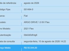 Fiat ARGO 1.0 FIREFLY FLEX DRIVE MANUAL 2020/2021 BETIOLO NOVOS E SEMINOVOS LAJEADO / Carros no Vale