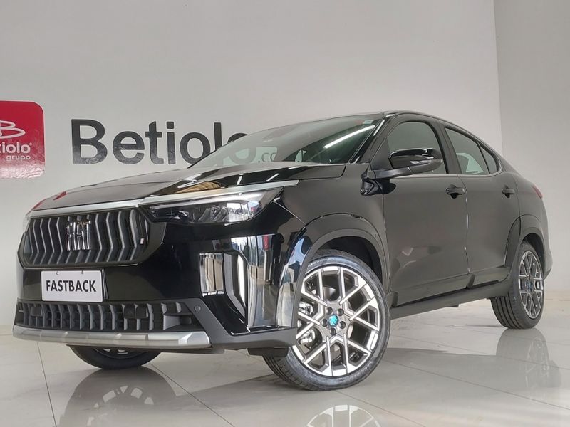 Fiat FASTBACK 1.3 TURBO 270 FLEX LIMITED EDITION AT6 2025/2026 BETIOLO NOVOS E SEMINOVOS LAJEADO / Carros no Vale Fiat FASTBACK 1.3 TURBO 270 FLEX LIMITED EDITION AT6 2025/2026 BETIOLO NOVOS E SEMINOVOS LAJEADO / Carros no Vale