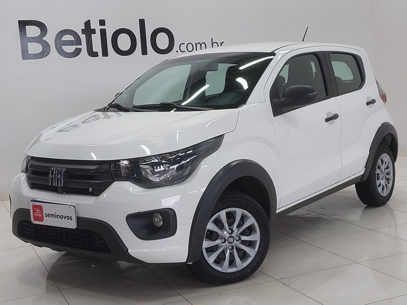 Fiat MOBI 1.0 EVO FLEX LIKE MANUAL 2023/2024 BETIOLO NOVOS E SEMINOVOS LAJEADO / Carros no Vale