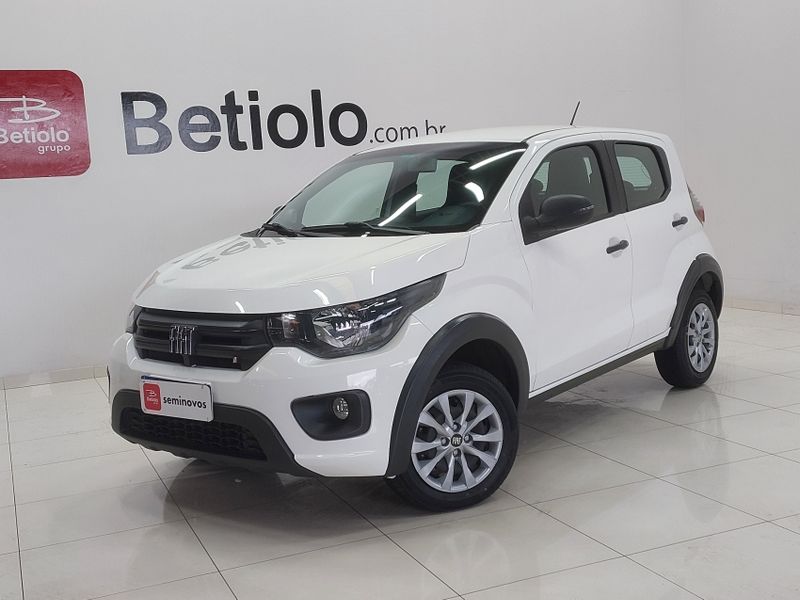 Fiat MOBI 1.0 EVO FLEX LIKE MANUAL 2023/2024 BETIOLO NOVOS E SEMINOVOS LAJEADO / Carros no Vale