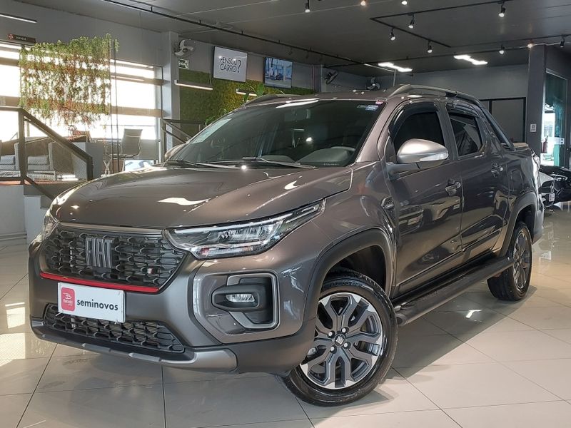 Fiat STRADA 1.0 TURBO 200 FLEX ULTRA CD CVT 2024/2025 BETIOLO NOVOS E SEMINOVOS LAJEADO / Carros no Vale Fiat STRADA 1.0 TURBO 200 FLEX ULTRA CD CVT 2024/2025 BETIOLO NOVOS E SEMINOVOS LAJEADO / Carros no Vale
