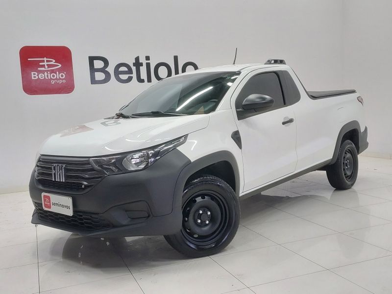 Fiat STRADA 1.4 FIRE FLEX ENDURANCE CS MANUAL 2023/2023 BETIOLO NOVOS E SEMINOVOS LAJEADO / Carros no Vale Fiat STRADA 1.4 FIRE FLEX ENDURANCE CS MANUAL 2023/2023 BETIOLO NOVOS E SEMINOVOS LAJEADO / Carros no Vale
