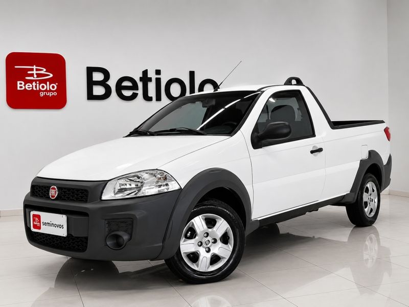 Fiat STRADA 1.4 MPI WORKING CS 8V FLEX 2P MANUAL 2015/2016 BETIOLO NOVOS E SEMINOVOS LAJEADO / Carros no Vale