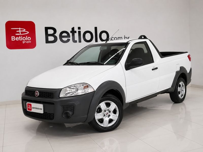 Fiat STRADA 1.4 MPI WORKING CS 8V FLEX 2P MANUAL 2015/2016 BETIOLO NOVOS E SEMINOVOS LAJEADO / Carros no Vale