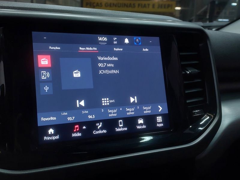 Fiat TORO 1.3 TURBO 270 FLEX FREEDOM AT6 2024/2024 BETIOLO NOVOS E SEMINOVOS LAJEADO / Carros no Vale