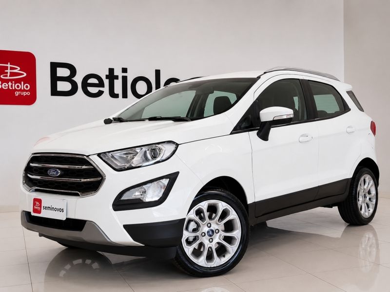 Ford ECOSPORT 1.5 TI-VCT FLEX TITANIUM AUTOMÁTICO 2019/2020 BETIOLO NOVOS E SEMINOVOS LAJEADO / Carros no Vale Ford ECOSPORT 1.5 TI-VCT FLEX TITANIUM AUTOMÁTICO 2019/2020 BETIOLO NOVOS E SEMINOVOS LAJEADO / Carros no Vale