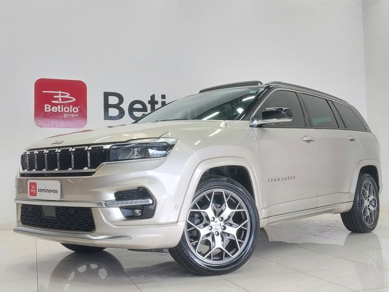 JEEP COMMANDER 1.3 T270 TURBO FLEX OVERLAND AT6 2022/2022 BETIOLO NOVOS E SEMINOVOS LAJEADO / Carros no Vale