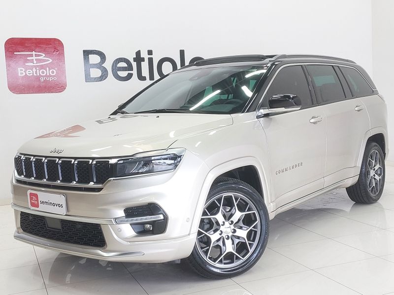 JEEP COMMANDER 1.3 T270 TURBO FLEX OVERLAND AT6 2022/2022 BETIOLO NOVOS E SEMINOVOS LAJEADO / Carros no Vale