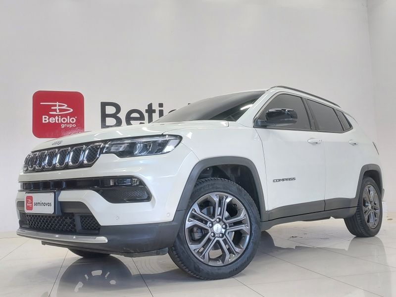 JEEP COMPASS 1.3 T270 TURBO FLEX LONGITUDE AT6 2023/2023 BETIOLO NOVOS E SEMINOVOS LAJEADO / Carros no Vale