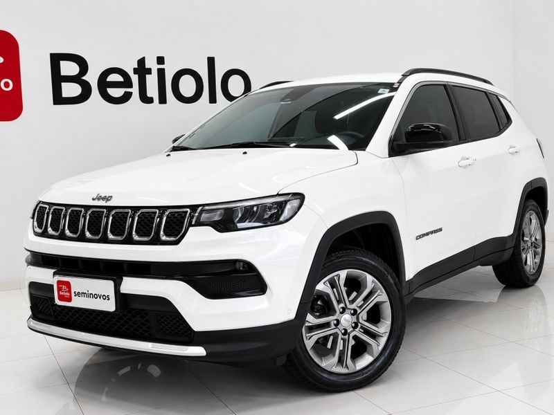 JEEP COMPASS 1.3 T270 TURBO FLEX LONGITUDE AT6 2023/2023 BETIOLO NOVOS E SEMINOVOS LAJEADO / Carros no Vale JEEP COMPASS 1.3 T270 TURBO FLEX LONGITUDE AT6 2023/2023 BETIOLO NOVOS E SEMINOVOS LAJEADO / Carros no Vale