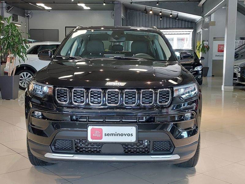 JEEP COMPASS 1.3 T270 TURBO FLEX LONGITUDE AT6 2024/2025 BETIOLO NOVOS E SEMINOVOS LAJEADO / Carros no Vale JEEP COMPASS 1.3 T270 TURBO FLEX LONGITUDE AT6 2024/2025 BETIOLO NOVOS E SEMINOVOS LAJEADO / Carros no Vale