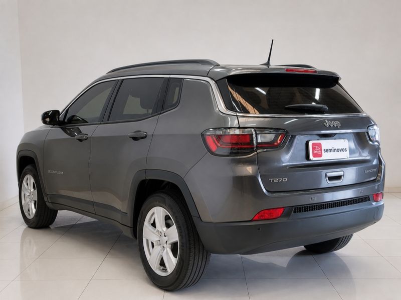 JEEP COMPASS 1.3 T270 TURBO FLEX SPORT AT6 2021/2022 BETIOLO NOVOS E SEMINOVOS LAJEADO / Carros no Vale JEEP COMPASS 1.3 T270 TURBO FLEX SPORT AT6 2021/2022 BETIOLO NOVOS E SEMINOVOS LAJEADO / Carros no Vale