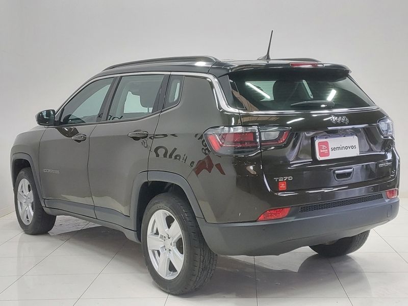 JEEP COMPASS 1.3 T270 TURBO FLEX SPORT AT6 2021/2022 BETIOLO NOVOS E SEMINOVOS LAJEADO / Carros no Vale