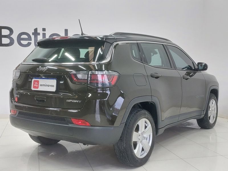 JEEP COMPASS 1.3 T270 TURBO FLEX SPORT AT6 2021/2022 BETIOLO NOVOS E SEMINOVOS LAJEADO / Carros no Vale