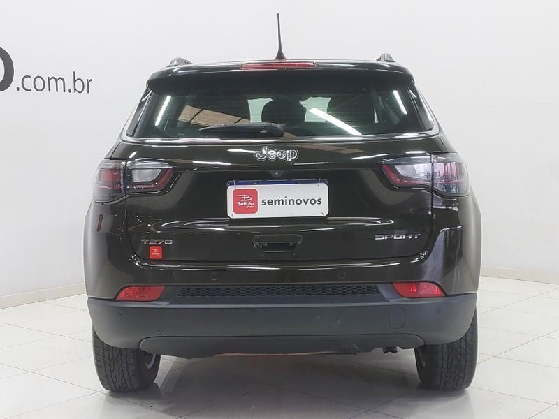 JEEP COMPASS 1.3 T270 TURBO FLEX SPORT AT6 2021/2022 BETIOLO NOVOS E SEMINOVOS LAJEADO / Carros no Vale