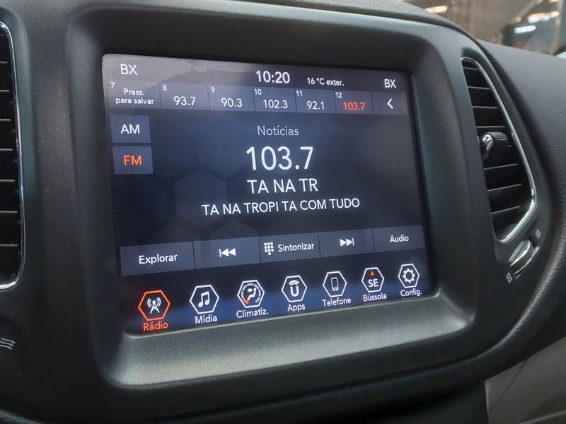 JEEP COMPASS 2.0 16V DIESEL LONGITUDE 4X4 AUTOMÁTICO 2020/2021 BETIOLO NOVOS E SEMINOVOS LAJEADO / Carros no Vale
