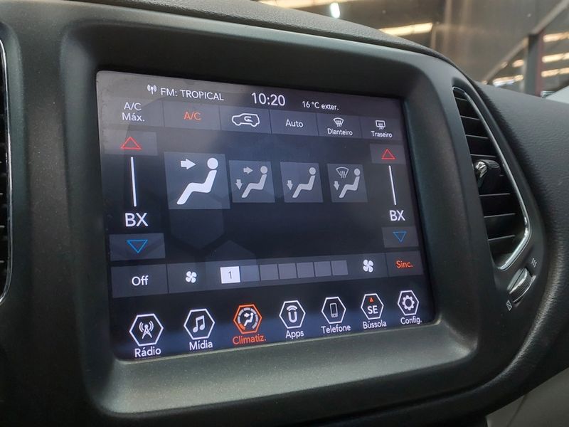 JEEP COMPASS 2.0 16V DIESEL LONGITUDE 4X4 AUTOMÁTICO 2020/2021 BETIOLO NOVOS E SEMINOVOS LAJEADO / Carros no Vale