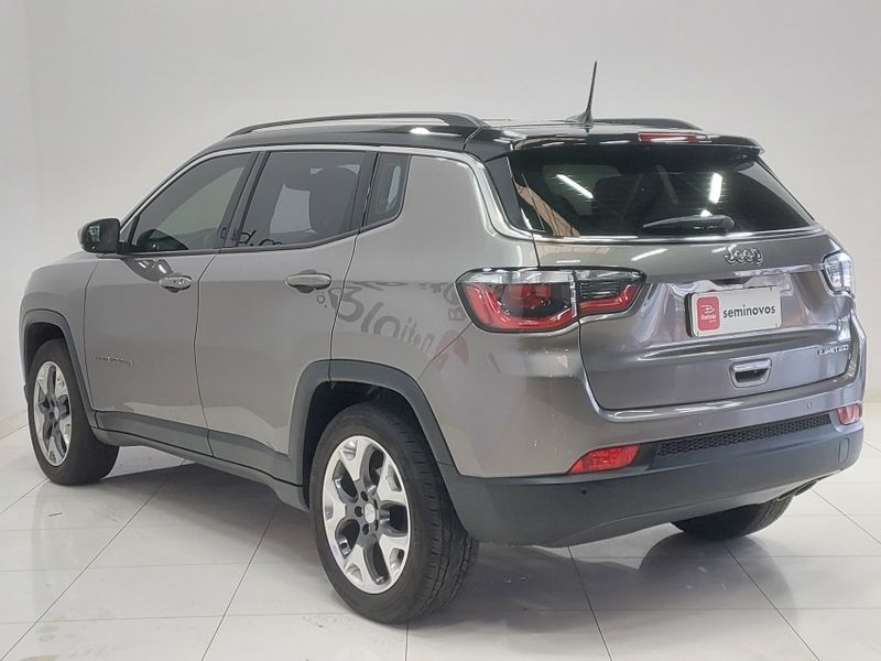 JEEP COMPASS 2.0 16V FLEX LIMITED AUTOMÁTICO 2017/2017 BETIOLO NOVOS E SEMINOVOS LAJEADO / Carros no Vale