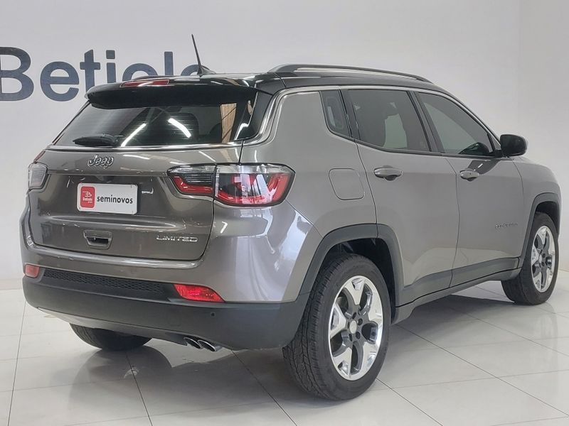 JEEP COMPASS 2.0 16V FLEX LIMITED AUTOMÁTICO 2017/2017 BETIOLO NOVOS E SEMINOVOS LAJEADO / Carros no Vale