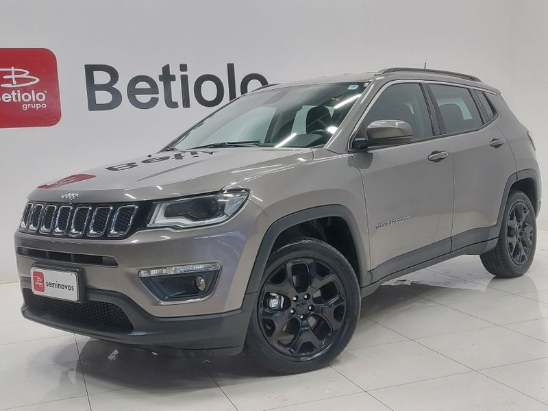 JEEP COMPASS 2.0 16V FLEX LONGITUDE AUTOMÁTICO 2020/2021 BETIOLO NOVOS E SEMINOVOS LAJEADO / Carros no Vale JEEP COMPASS 2.0 16V FLEX LONGITUDE AUTOMÁTICO 2020/2021 BETIOLO NOVOS E SEMINOVOS LAJEADO / Carros no Vale