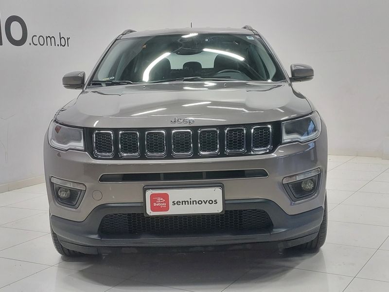 JEEP COMPASS 2.0 16V FLEX LONGITUDE AUTOMÁTICO 2020/2021 BETIOLO NOVOS E SEMINOVOS LAJEADO / Carros no Vale JEEP COMPASS 2.0 16V FLEX LONGITUDE AUTOMÁTICO 2020/2021 BETIOLO NOVOS E SEMINOVOS LAJEADO / Carros no Vale