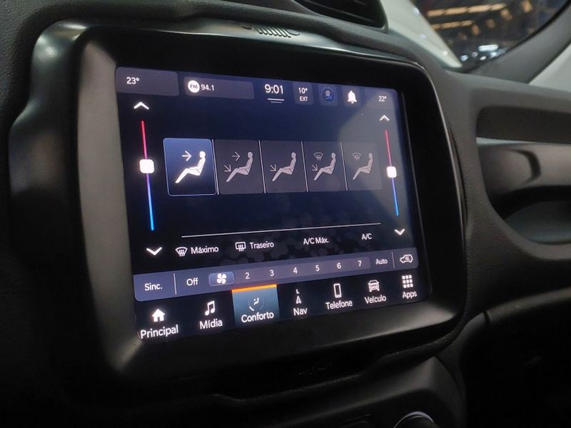 JEEP RENEGADE 1.3 T270 TURBO FLEX LONGITUDE AT6 2024/2025 BETIOLO NOVOS E SEMINOVOS LAJEADO / Carros no Vale