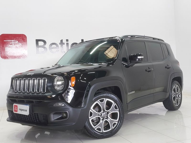 JEEP RENEGADE 1.8 16V FLEX LONGITUDE 4P AUTOMÁTICO 2016/2016 BETIOLO NOVOS E SEMINOVOS LAJEADO / Carros no Vale JEEP RENEGADE 1.8 16V FLEX LONGITUDE 4P AUTOMÁTICO 2016/2016 BETIOLO NOVOS E SEMINOVOS LAJEADO / Carros no Vale
