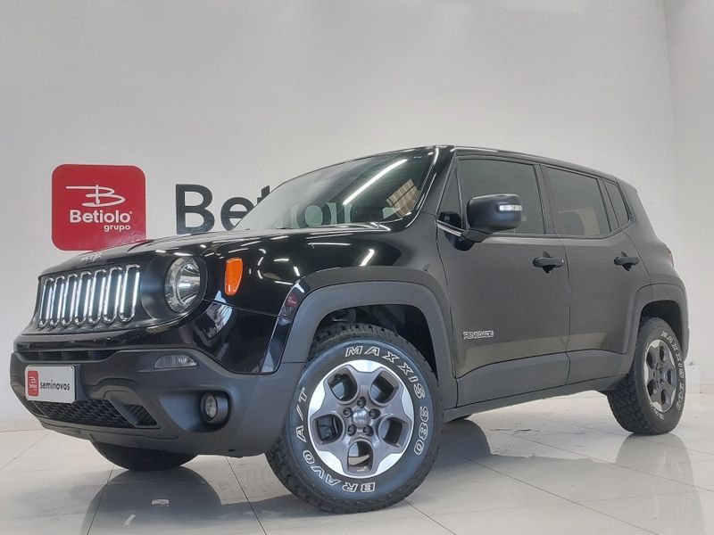 JEEP RENEGADE 2.0 16V TURBO DIESEL SPORT 4P 4X4 AUTOMÁTICO 2015/2016 BETIOLO NOVOS E SEMINOVOS LAJEADO / Carros no Vale JEEP RENEGADE 2.0 16V TURBO DIESEL SPORT 4P 4X4 AUTOMÁTICO 2015/2016 BETIOLO NOVOS E SEMINOVOS LAJEADO / Carros no Vale