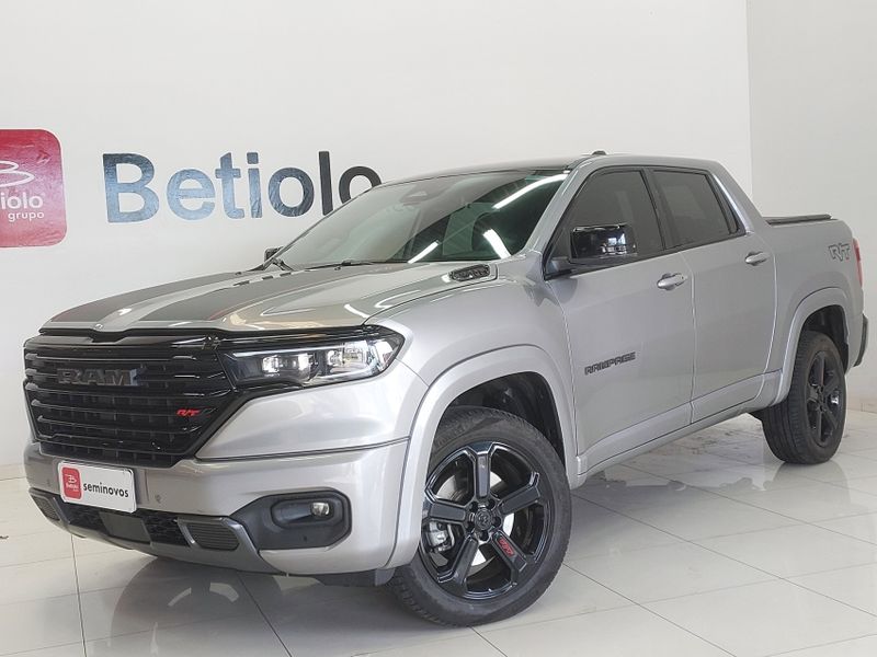 Ram RAMPAGE 2.0 HURRICANE 4 TURBO GASOLINA R/T 4X4 AUTOMÁTICO 2024/2024 BETIOLO NOVOS E SEMINOVOS LAJEADO / Carros no Vale Ram RAMPAGE 2.0 HURRICANE 4 TURBO GASOLINA R/T 4X4 AUTOMÁTICO 2024/2024 BETIOLO NOVOS E SEMINOVOS LAJEADO / Carros no Vale
