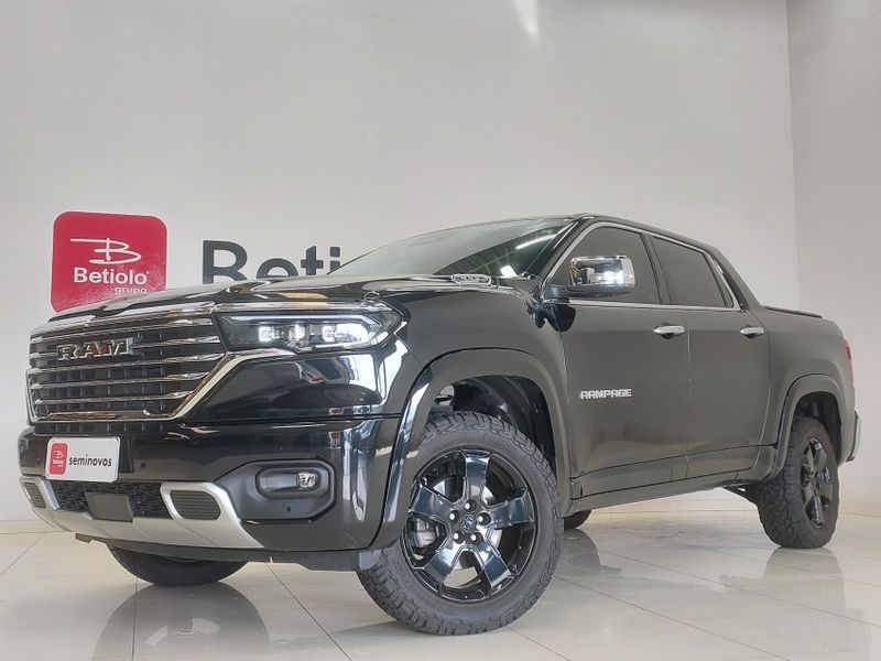 Ram RAMPAGE 2.0 TURBO DIESEL LARAMIE 4X4 AUTOMÁTICO 2023/2024 BETIOLO NOVOS E SEMINOVOS LAJEADO / Carros no Vale Ram RAMPAGE 2.0 TURBO DIESEL LARAMIE 4X4 AUTOMÁTICO 2023/2024 BETIOLO NOVOS E SEMINOVOS LAJEADO / Carros no Vale