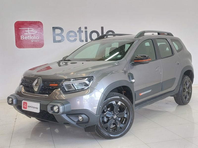 Renault DUSTER 1.3 TCE FLEX ICONIC PLUS X-TRONIC 2025/2026 BETIOLO NOVOS E SEMINOVOS LAJEADO / Carros no Vale