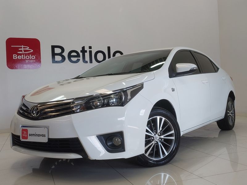 Toyota COROLLA 2.0 XEI 16V FLEX 4P AUTOMÁTICO 2014/2015 BETIOLO NOVOS E SEMINOVOS LAJEADO / Carros no Vale Toyota COROLLA 2.0 XEI 16V FLEX 4P AUTOMÁTICO 2014/2015 BETIOLO NOVOS E SEMINOVOS LAJEADO / Carros no Vale