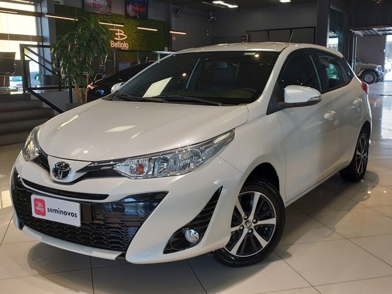 Toyota YARIS 1.5 16V FLEX XS MULTIDRIVE 2019/2019 BETIOLO NOVOS E SEMINOVOS LAJEADO / Carros no Vale Toyota YARIS 1.5 16V FLEX XS MULTIDRIVE 2019/2019 BETIOLO NOVOS E SEMINOVOS LAJEADO / Carros no Vale