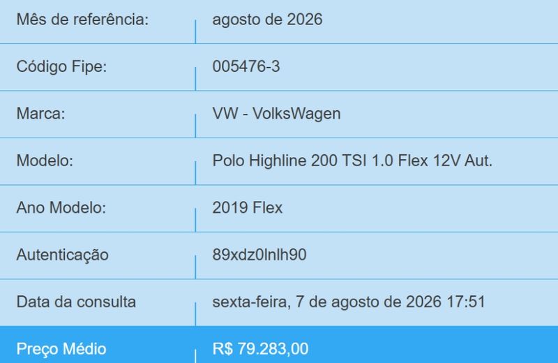 Volkswagen POLO 1.0 200 TSI HIGHLINE AUTOMÁTICO 2018/2019 BETIOLO NOVOS E SEMINOVOS LAJEADO / Carros no Vale Volkswagen POLO 1.0 200 TSI HIGHLINE AUTOMÁTICO 2018/2019 BETIOLO NOVOS E SEMINOVOS LAJEADO / Carros no Vale