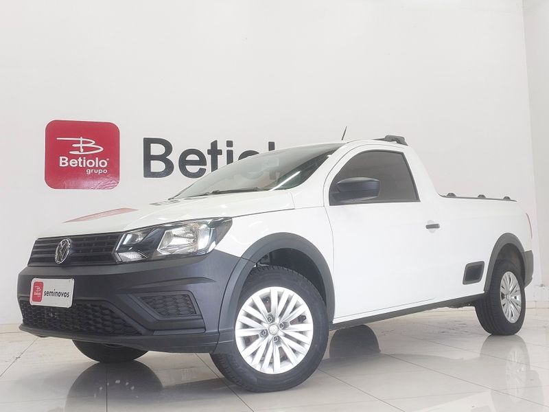 Volkswagen SAVEIRO 1.6 MSI ROBUST CS 16V FLEX 2P MANUAL 2022/2023 BETIOLO NOVOS E SEMINOVOS LAJEADO / Carros no Vale Volkswagen SAVEIRO 1.6 MSI ROBUST CS 16V FLEX 2P MANUAL 2022/2023 BETIOLO NOVOS E SEMINOVOS LAJEADO / Carros no Vale