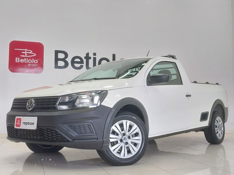 Volkswagen SAVEIRO 1.6 MSI ROBUST CS 16V FLEX 2P MANUAL 2022/2023 BETIOLO NOVOS E SEMINOVOS LAJEADO / Carros no Vale