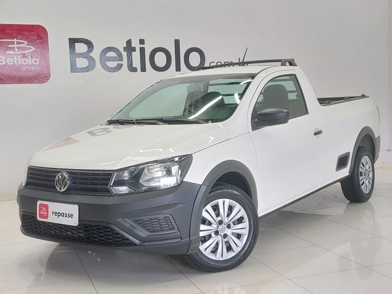 Volkswagen SAVEIRO 1.6 MSI ROBUST CS 16V FLEX 2P MANUAL 2022/2023 BETIOLO NOVOS E SEMINOVOS LAJEADO / Carros no Vale